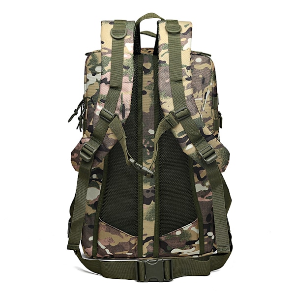 2022 Udenrigshandel Ny Multifunktionel Rejsetaske Ud Af Sports Vandreture Vandreture Taske Stor Kapacitet Camouflage Taktisk Taske Light Gray 36-55L