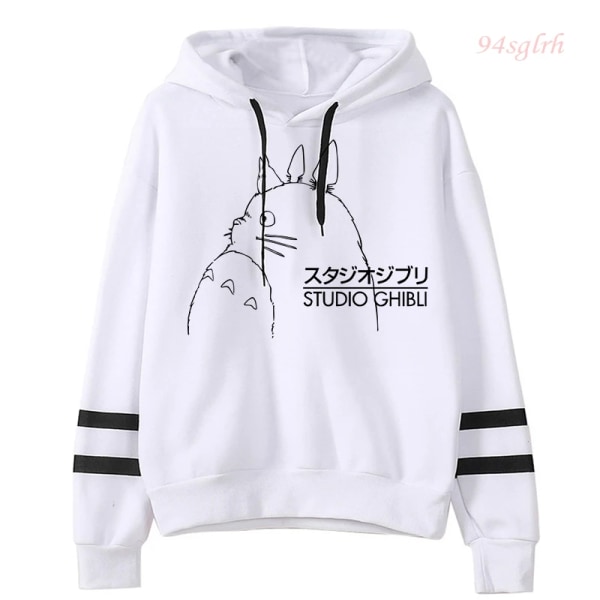 Kawaii My Neighbour Totoro Hoodies Dam Harajuku Hoodie Miyazaki Hayao Rolig Tecknad Grafisk Sweatshirts Kvinna 1 Asian L