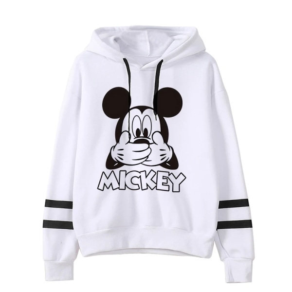 Grunge Harajuku Tecknad Anime Sweatshirt Minnie Mouse Luvtröja Kläder Flicka Pojke Musse Hoody Topp Huvtröjor Y2k 90s Kawaii 5025 M