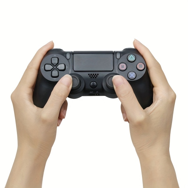 Trådlös Gamepad för PS4-kontroller Passar för PS4/Slim/ Pro -konsol för PS4 PC Joystick Red