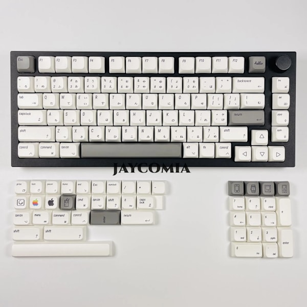 Apple Mac Keycaps Xda Pbt Ruotsi/Japani/Venäjä/Korea 127 Näppäintä/Set Cherry Mx Keycap DIY Oma Mekaninen Näppäimistö Apple-RU-bagged Only keycaps