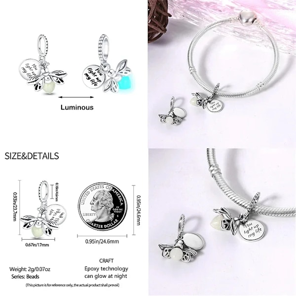 Nya 925 Sterling Silver Lila Murano Pärlor Pansy Blomma Dangle Charm Passa Original Pandora Halsband Smycken Mamma' Dagsgåva JJ020