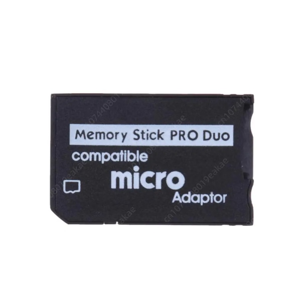 1-3 st miniminne SD TF till MS-kort minneskortadapter för PSP-kort Enkel/dubbel 2-platsadapter för Pro Duo Plug And Play White Dual 2PCS
