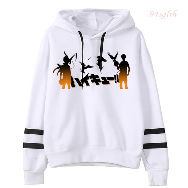 Unisex Oya Haikyuu Anime Hoodies Herr Harajuku Casual Streetwear Karasuno Fly High Manga Grafisk Sweatshirt Toppar Man 11315 S