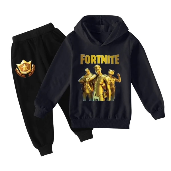 Battle Royale Kläder Kostym Barn Pullover Luvtröja Träningsoverall Spel Anime Pojkar Tjej Kläder Höst Barn Luvtröjor Byxor Kostym as pictures 140cm