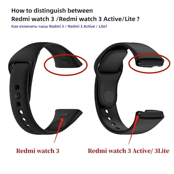 9D-lasikotelo Redmi Watch 3:lle, aktiivinen PC-kovalevy, näytönsuoja, ranneke Xiaomi Redmi Watch3 Lite Aca Tillsorille black case Redmi Watch 3 Active