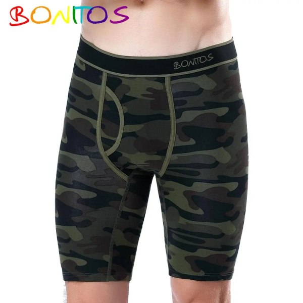 Kamouflage Långkalsonger Herr M/ Flug Boxer Bomullskalsonger Herr Trosor Shorts Man Calvin Comfortable 2020 B14 camouflage S