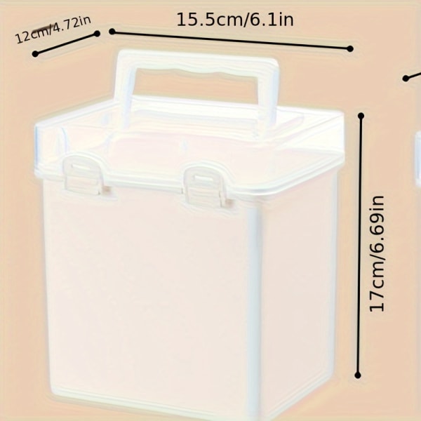 1 st märkningspenna förvaringslåda med bas, genomskinlig plast tuschpenna hållare, student målarpenna organizer(endast tom låda)