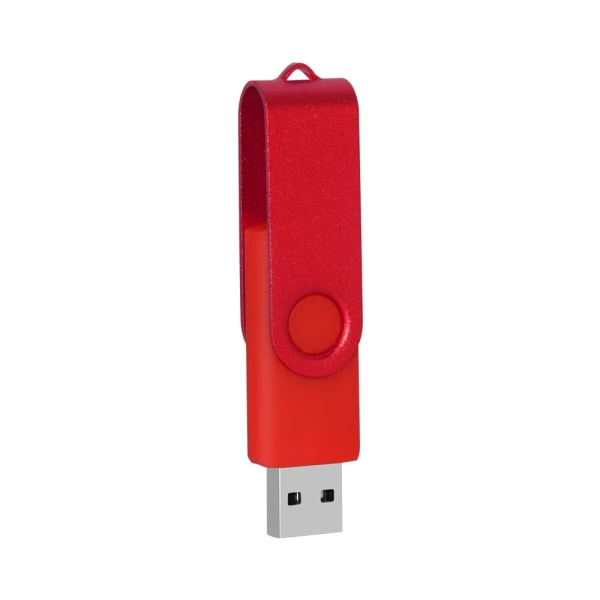 128gb High Speed ​​Metal USB 2.0 Mini Pen Drive 16gb 32gb 64gb 8gb Vattentät 256GB USB -minne Bärbar datorminne Red 64GB