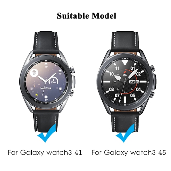 Urtaväck för Samsung Galaxy Watch 3 41mm 45mm Smartwatches, TPU-ram, skyddande skal, smarta tillbehör, skydd clear 41mm