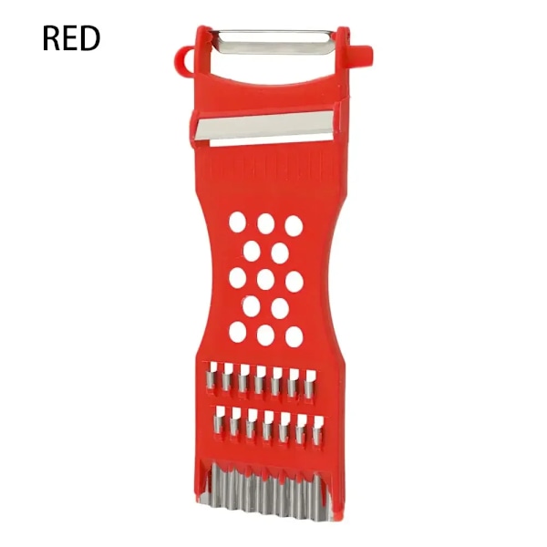 Carrot Grater Vegetable Cutter Kitchen Accessories Masher Home Cooking Tools Fruit Wire Planer Potato Peelers Cutter Red