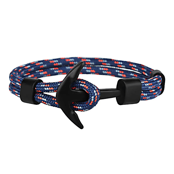 Kirykle Heta Par-Bracelet för Par - Modelegering Ankararmband Armband Flätad Polyester Reparmband för Kvinnor Män Presenter KR1018-2-8