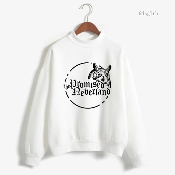 The Promised Neverland Hoodie Herr Harajuku Mode Streetwear Emma Norman Ray Kawaii Cartoon Graphic Sweatshirt Unisex Man 30949 L