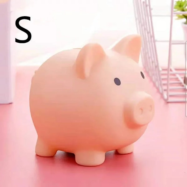 Lasten lelut Lasten rahat Säästölaatikko Rahakotelot Pankki Piggy Home Decor Rahat Säilytys Pieni Piggy Bankan blue 15x12x13.5CM