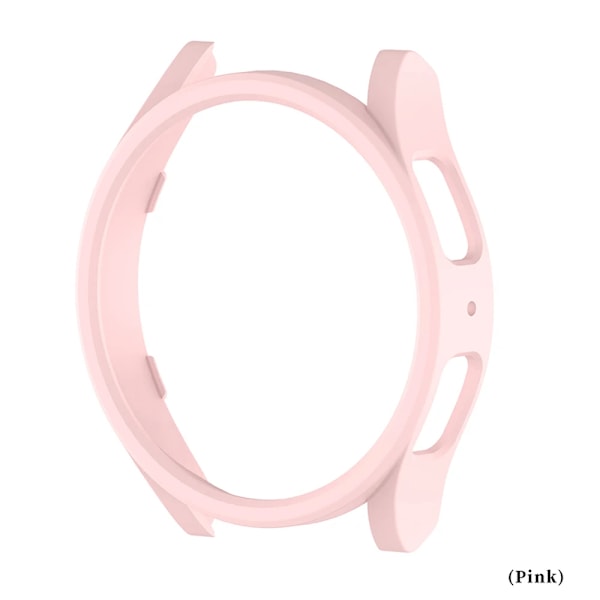 Watch Cover til Samsung Galaxy Watch 6 40Mm 44Mm Skærmbeskyttelse Pc Bumper All-Around Galaxy Ur 6 Classic 43Mm 47Mm Omslag Pink Galaxy Watch 6 44mm