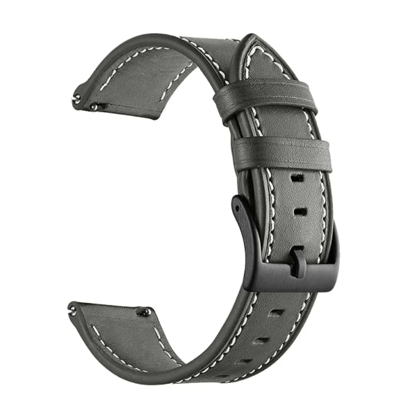 20 22 mm smart watch för HUAWEI WATCH GT2 GT3 Pro 46 43 mm sportläderband för HUAWEI GT3 GT2 42/46 mm klockarmband Leather Black Huawei GT2 42mm
