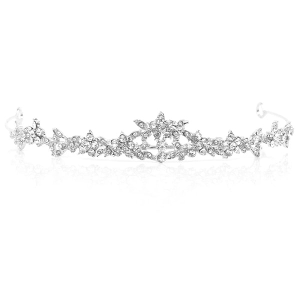 Ny Princess Crystal Tiaras Crowns Pannband för kvinnor Tjej Brudbal Strass Kronbröllopstillbehör Hårsmycken Style 5