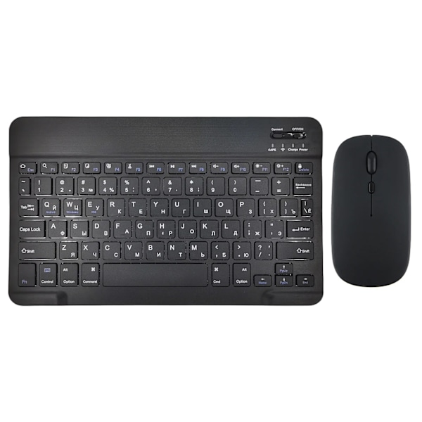 Bluetooth Trådlös Ryska Spanska Koreanska Tangentbordsmus För Ipad Xiaomi Mipad Samsung Huawei Matep Add Tablet Bärbar Dator Ios Androidname White Spanish