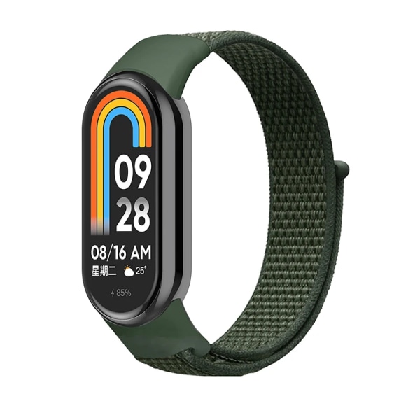 Armband för mi band 8 7 6 Rem Nylon Sport loop watch Bälte pulsera correa Mi band 4 Armband för xiaomi Mi band 5 4 Armband Military pants 15 For Mi Band 3