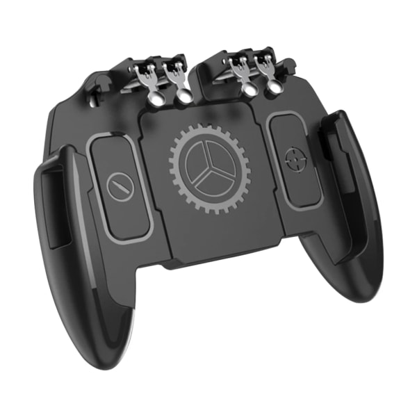 För PUBG Mobile Joystick Controller L1R1 Trigger Gamepad för iOS Android Six 6 Finger Elements Mobile Gamepad Kylfläkt M10