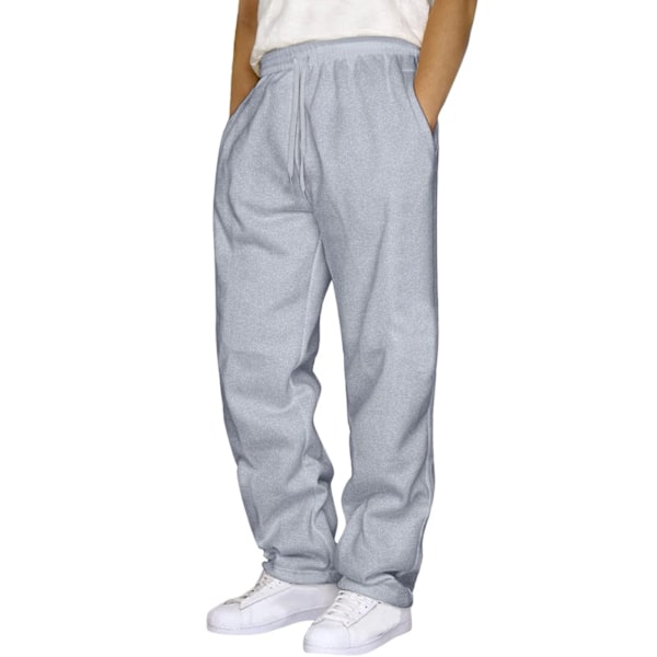 Man Byxor Sweatbyxor Workwear Sportswear Gym Baggy Lyx Sommaren Raka Joggers Byxor Y2k Stora Jävlar GY1 S