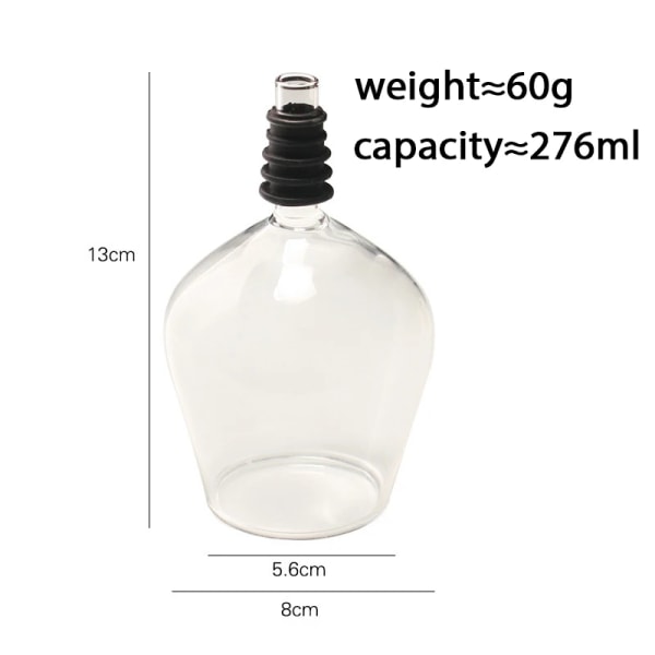 I din vinflaska Rödvinsglaset till vinglasets topperglas som sätter in rött vin Champagneglaskopp med silikonförsegling 270ml 270ml-410ml