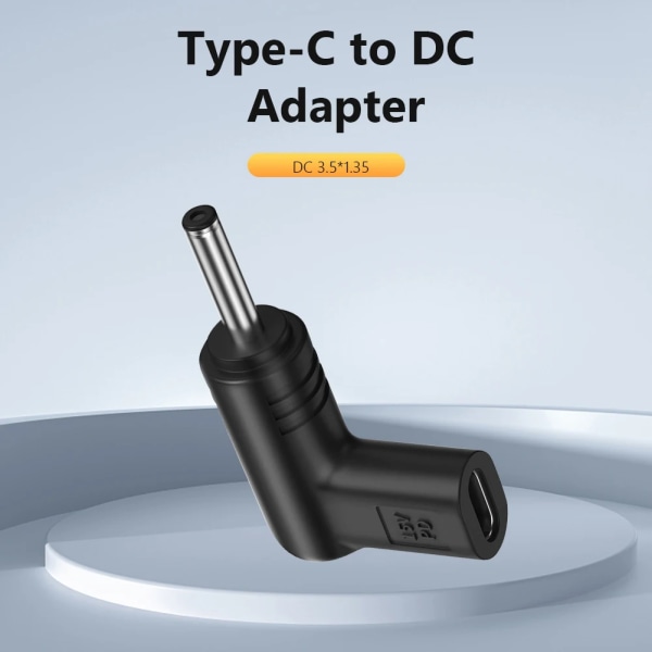 USB C PD till DC- power Universal 5V 9V 12V Typ C till DC-uttag Laddningsadapter Omvandlare för router Tablet PD DC3.5x1.35 12V