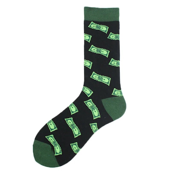 Bomuld Glad Sjov Socks Mænd Fremmed Planet Haj Crazy Design Sokker Unisex Nye Dinosaur Besætning Skateboard Calcetiner Hombres 4