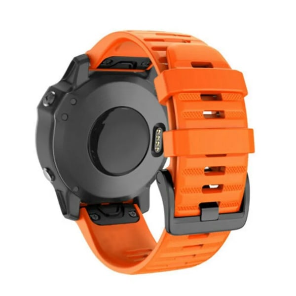 26 22 20MM silikonarmband för watch för Garmin Fenix ​​6X 6 6S Pro 7X 7 Easyfit Armband Fenix ​​5 5X 5S Plus Smartwatch Armband Black 22mm Fenix 7