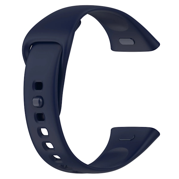 9D Glas Faldet Rem Til Redmi Watch 3 Aktiv Pc Hårdt Dæksel Skærmbeskytter Armbånd Til Xiaomi Redmi Watch3 Lite Aca Tillsor dark blue strap Redmi Watch 3