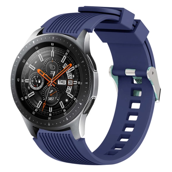 22 mm silikonband för Samsung Galaxy Watch 3 45 mm/Gear S3 Classic/Frontier/Huawei Watch GT 2 3 Pro 46 mm Amazfit GTR/Pace-rem Dark green Galaxy watch 3 45mm