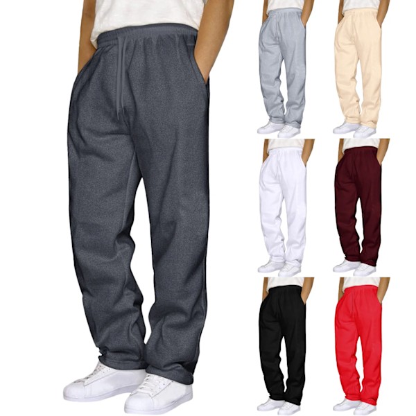 Man Bukser Sweatpants Workwear Sportswear Gym Baggy Luksus Sommer Lige Joggere Bukser Y2k Store Djævle RD2 XXL