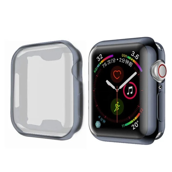 Näytönsuoja Apple Watchille Fall 49mm 45mm 41mm 44mm 40mm 42mm 38mm Full Tpu Bumper Peitetty Sarja Ultra 9 8 7 Se 6 5. Space Gray Series 123 38mm