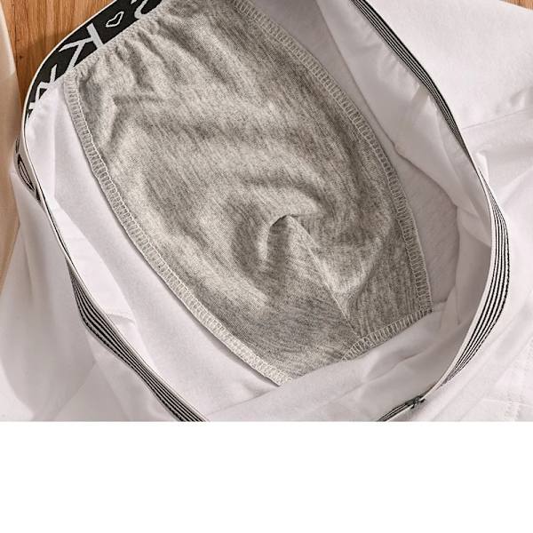 3St Mäns Boxer Shorts Underkläder Sexiga Trosor Bomull Boxers Man Underpansar Manliga Shorts Home U Konvex Lingerie Stor Storlek L-6Xl 3pcsH 5XL 90-100kg