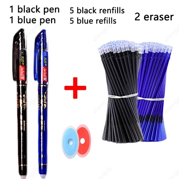 Raderbara Pennor Gel Pennor Skiss Skrivpapper För Notebook Skola Material Penna Kids Kawaii Pennor Brevpapper Leveranser 14 mix set