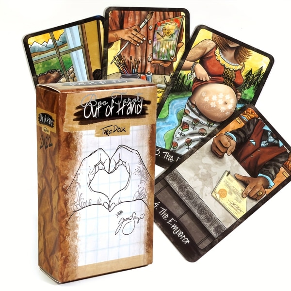 Out Of Hand Tarot Deck, Bordsspel för spådomar, spelkort för familjefestunderhållning