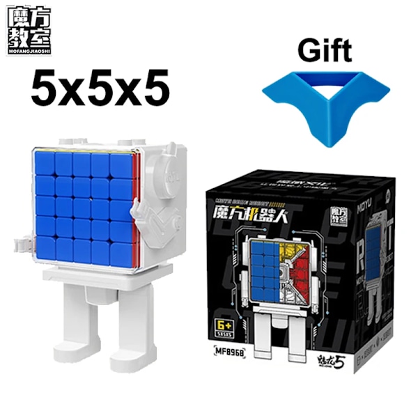 MOYU Meilong Magic Cube Robot Box 4X4 3X3 2X2 5X5 Professionel 3x3x3 3×3 Hastighedspuslespil Cubing Speedcube Legetøj til Børn Cubo Magico Meilong 5