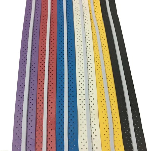 10 stk./sæt anti-slip åndbar sport overgreb svedbånd griffband Tennis overgreb tape Badminton ketsjergreb svedbånd purple