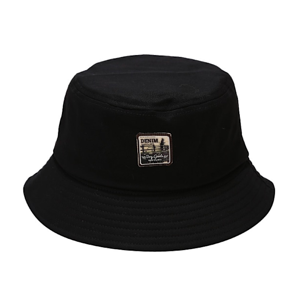 Hatt För Kvinnor Trendigt Våren Nya Retro Labeling Bucket Hatt Koreansk Stil Alla Matchande Sun Hat Trendy Men Street Hip-Hop Bucket Hatt Khaki M（56-58cm）