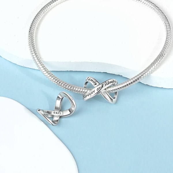 Pass För Pandroa Armband 925 Sterling Silver Clips Charms Paw Hund Kärlek Hjärta Charm Moon Lucky Clover Hängande D Smycken Tillverkning YBT1049-2