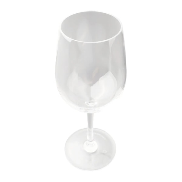 Plast Transparent Okrossbar Silikon Plast Vinkoppar 320ML/550ML/580ML Bar Hem Bägare Dryckesförråd 580ML