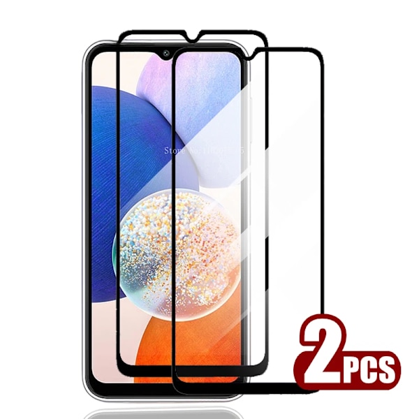 2Pcs Skärmskyddsglas För Samsung Galaxy A14 5G A13 A12 A23 A22 A33 A54 A24 A34a 31 A15 25 A35 A55 A05 Härdat Glas A 14. Galaxy A05 2 PCS