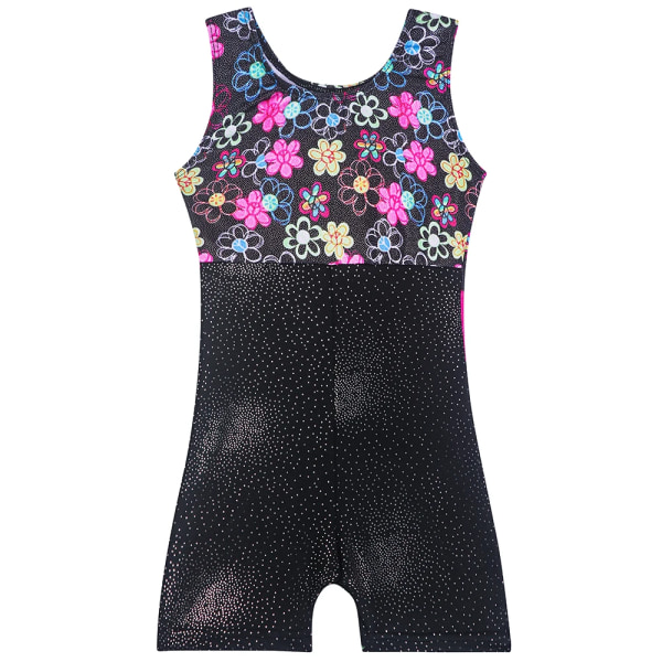 Gymnastik för flickor Leotards Toddler Unitard Biketardkläder Söt barn Tumlande Danskläder Ärmlös träning Danskläder 746-4 150cm