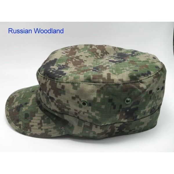 58/59/60 cm Camouflage Military Caps Shako High Quality Thickened US RU German Soldier Hat AK02 Russian Woodland 59cm