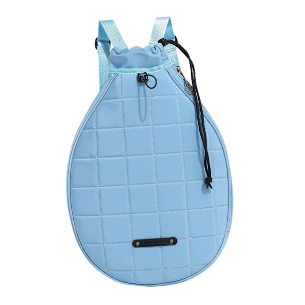 Tennis Backpack Racket Carrying Bag Polyester Portable Tennis Racquet Cover Case Bag Tennis Crossbody Bag Badminton Racquet Bag Blue