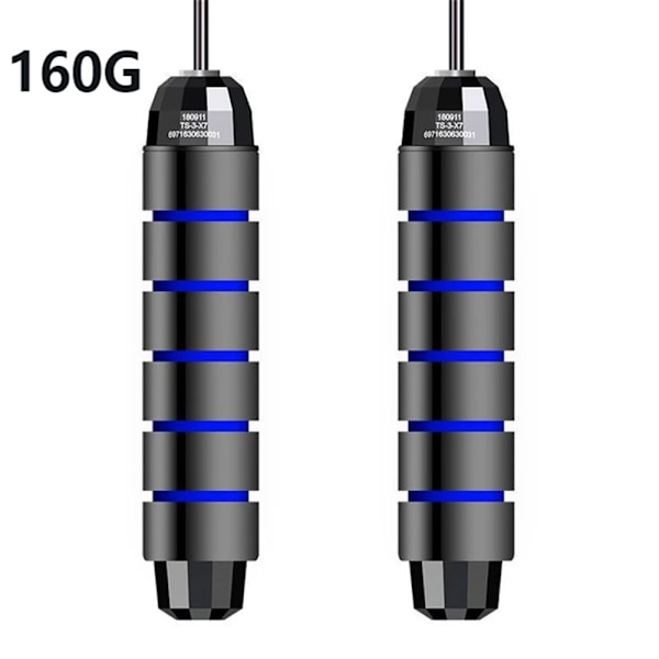 3M Bærende Hopperep Tanglefri Hopperep Hastighed Crossfit Casrda Til At Hoppe Udstyr Hoppe Justerbar Hopperep blue 160G