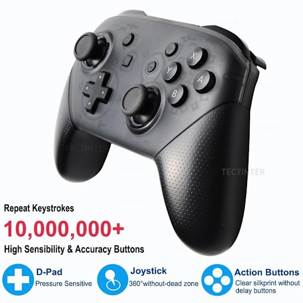 Trådlös Bluetooth Joystick Controller För Nintend Switch Pro Mando Gamepad Kompatibel Med Nintendo Switch/Lite/Switch Olyd CF-No Box