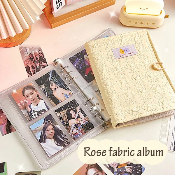 A5-Kort Bindare Ins Photo Album 3 Tum Kpop Photocard Hållare Idol Bilder Lagring Fall Postkort Album Skolpapperiet B5