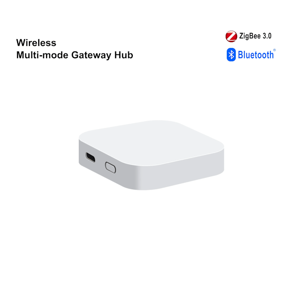 Girier Thena Zigbee Gateway Hub Trådlös Multimode Zigbee Och Bluetooth Gateway Bridge För S Smart Home Automation Supports 1 Pc Other