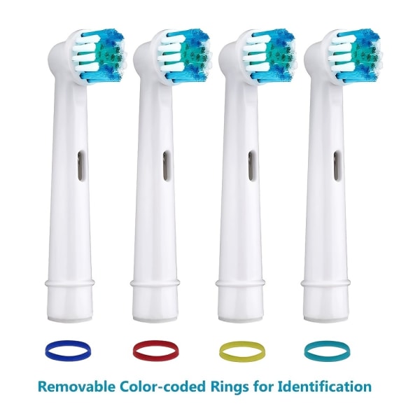 Ersättningstandborsthuvuden SB17A Elektriska tandborstar Ersättningshuvuden Precisionsborsthuvuden Refills för Oralb 16PCS